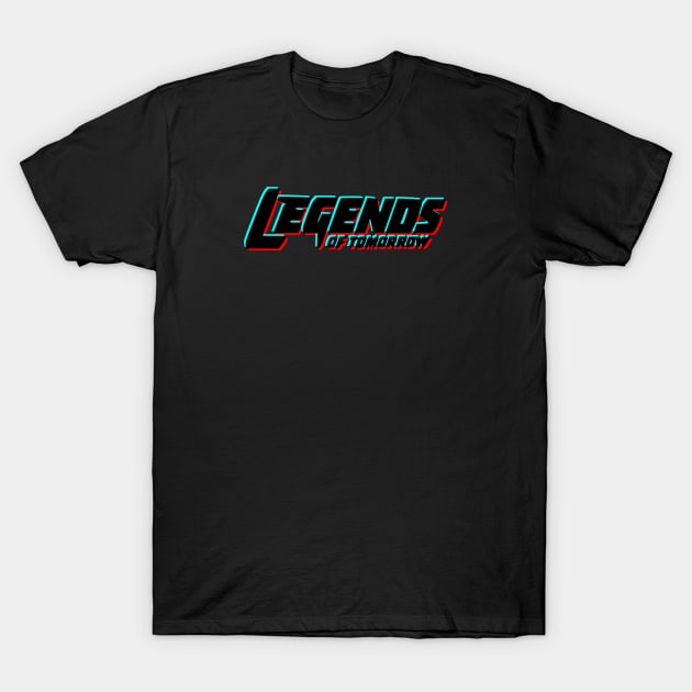 Legends of Tomorrow Logo - Glitch T-Shirt by viking_elf